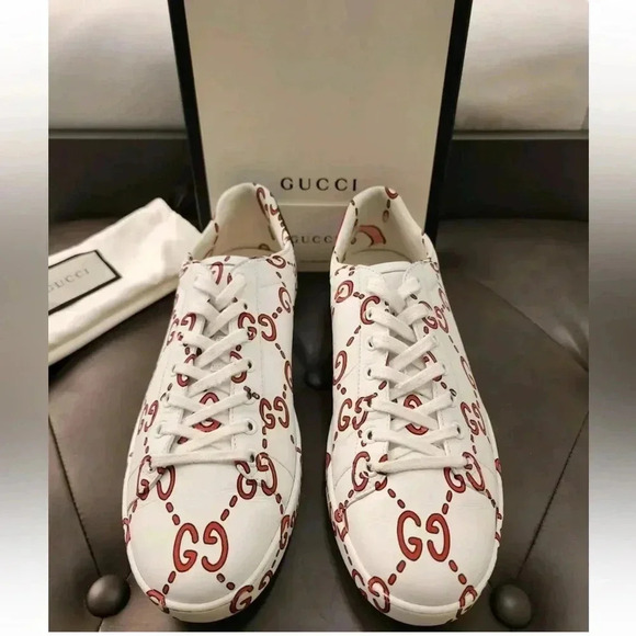 Gucci ace Apollo sneakers womens size 39.5 - Picture 1 of 8